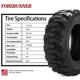 2pcs 10x16.5 12Ply SKS Skid Steer Tire for Bobcat Industrial Tire