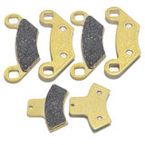 3 Set Front Rear Brake Pads for Polaris Diesel 455 01 / Magnum 325 500 99-01 / Scrambler 400 500 98-04 / Sportsman 500 98-02 / Trail Blazer 99-04 / Xplorer 400 99-02