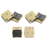 3 Set Front & Rear Brake Pads for Yamaha Blaster YFS200 03-06 / Banshee YFZ350 1990-2006 / Wolverine 350 1995-2005
