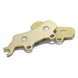 Front & Rear Brake Pads for Can-Am Maverick Sport 1000 Trail 800 19-21 / Maverick X3 17-18 / Maverick X3 Max RR 20-23