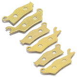 Front Rear Brake Pads for Can-Am Outlander 500 13-14 / Max 500 13-15 / 650 13-15 / 800 12-15 / 1000 13-14 / Renegade 500 800 12-15