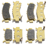 Front Rear Brake Pads for Honda Pioneer 1000 SXS1000 M3 M5 2016-2024 / SXS Talon 1000R 1000X 2019-2022
