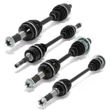 Front Rear Left Right Complete CV Axle Assembly & Differential for Yamaha RHINO 450 YXR450F 4WD 2006-2009 / RHINO 660 2004-2007