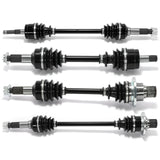 Front Rear Left Right Complete CV Axle Assembly & Differential for Yamaha RHINO 450 YXR450F 4WD 2006-2009 / RHINO 660 2004-2007