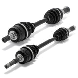 Front Rear Left Right Complete CV Axle Assembly & Differential for Yamaha RHINO 450 YXR450F 4WD 2006-2009 / RHINO 660 2004-2007