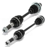 Front Rear Left Right Complete CV Axle Assembly & Differential for Yamaha RHINO 450 YXR450F 4WD 2006-2009 / RHINO 660 2004-2007