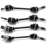 Front Rear Left Right Complete CV Axle Assembly & Rear Differential for Yamaha Grizzly 660