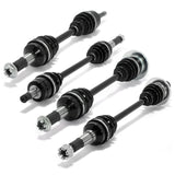 Front Rear Left Right Complete CV Axle Assembly & Rear Differential for Yamaha Grizzly 660