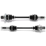 Front Rear Left Right Complete CV Axle Assembly & Rear Differential for Yamaha Grizzly 660
