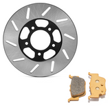 Rear Brake Disc / Pads for Honda Pioneer 500 SX500 2015-2022 / 520 SXS520 2021-2022 / 700 SXS700 2014-2023