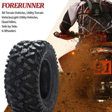 Universal 6 Ply ATV UTV All-Terrain Tires 2pcs 25x11-12 / 25x8-12