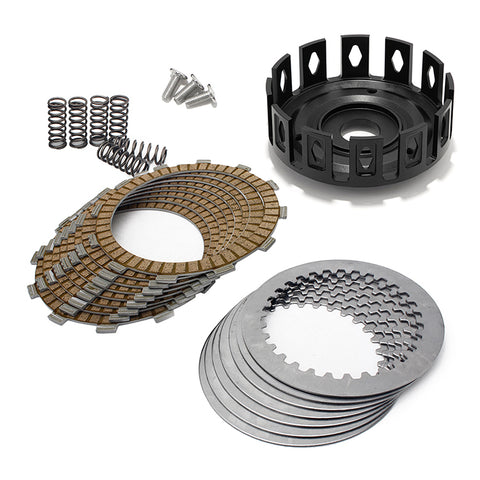 CNC Aluminum Clutch Basket / Plates Springs Kit for Yamaha YFZ450X 2011
