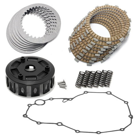 Clutch Basket Plates Springs Clutch Cover Gasket For Yamaha YFZ450X 2011
