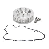 For Honda TRX450ER 06-09 / 12-14 Clutch Basket Plates Kit & Gasket CNC Billet