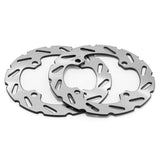 Front Rear Brake Disc Rotors / Pads for Can-Am Commander 1000 EFI 2018-2019