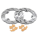 Front Rear Brake Disc / Pads for Can Am Maverick 1000 XXC STD XRS 2014-2016