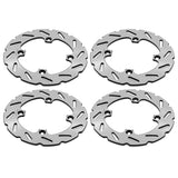 Front Rear Brake Disc for Can-Am Defender HD8 HD10 Max Pro T 16-22 / Commander 1000R Max 21-22 / Traxter HD8 HD10 17-21