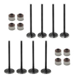 Intake / Exhaust Valves / Seals Kit For Kawasaki Brute Force 650 750 / TERYX / KFX700 / Prairie 650 700