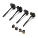 Intake Exhaust Valves / Seals Kit For Kawasaki KFX450R 2008-2014