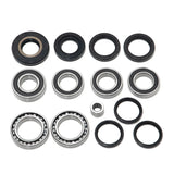 Rear Differential & Axle Bearings Seals Kit For Honda TRX250 Recon 250 Sportrax 250 TRX250X 1997-2017