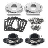 Split Intake Manifolds Kit 26mm-41mm Carb Carburetors For Yamaha Banshee 350 YFZ350 1987-2006