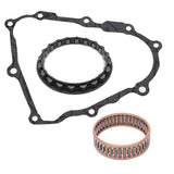 Starter Clutch One Way Bearing Flange Gear Needle Roller Bearing Gasket Bolts Kit for Yamaha V Star  XVS1100 1999-2009