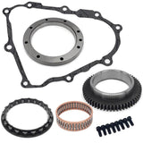 Starter Clutch One Way Bearing Flange Gear Needle Roller Bearing Gasket Bolts Kit for Yamaha V Star  XVS1100 1999-2009