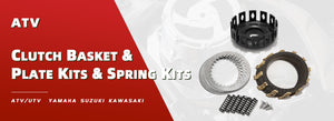 Clutch Basket & Plate Kits & Spring Kits For Many Makes and Models of ATV / UTV