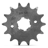14 Tooth Front Sprocket For Kawasaki KDX 200 250 KX 250 500 87-04 / KLX 250 300 93-09 / Yamaha YFZ350 89-04 / IT250 WR250 YZ250 DT250 77-98 FSSY-TF569-14
