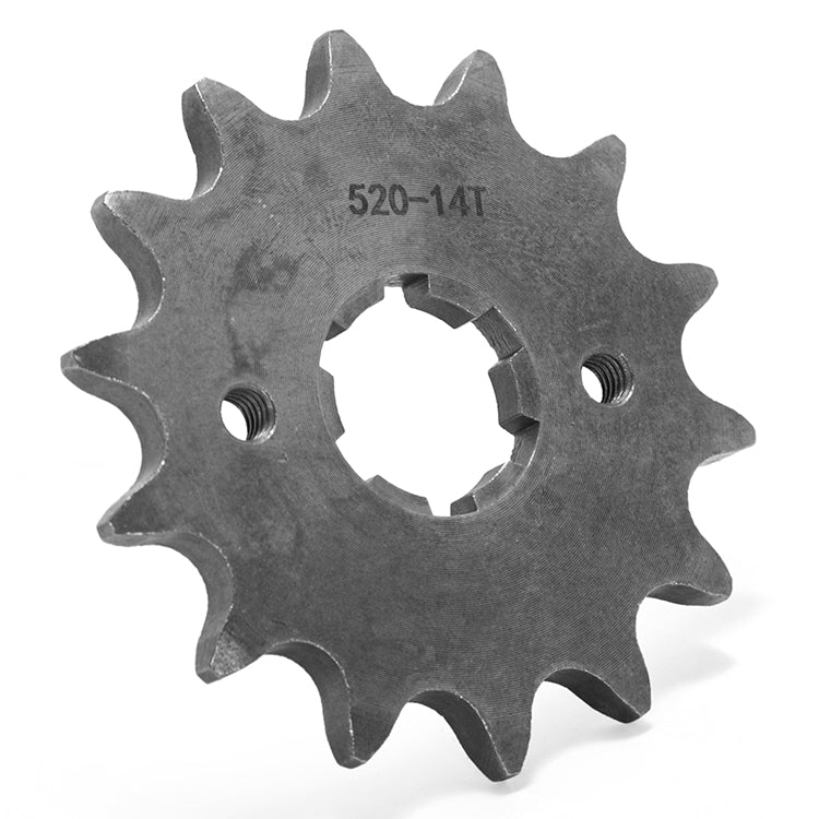 14 Tooth Front Sprocket For Kawasaki KDX 200 250 KX 250 500 87-04 / KLX 250 300 93-09 / Yamaha YFZ350 89-04 / IT250 WR250 YZ250 DT250 77-98 FSSY-TF569-14