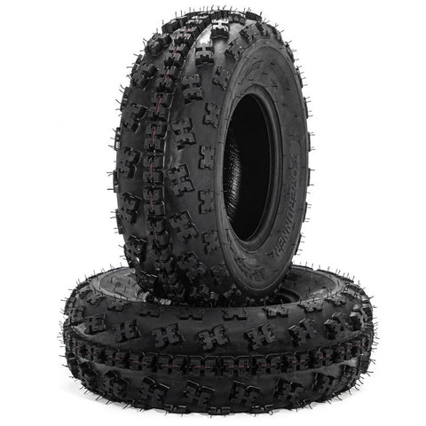 2pcs 22x7-10 6PR ATV / UTV Tires All Terrain Mud Tires