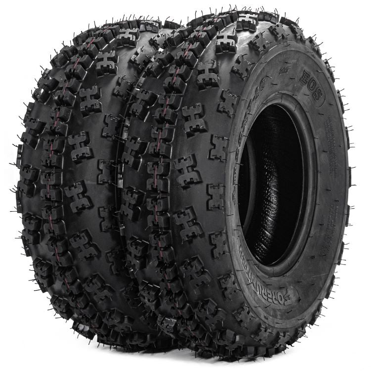 2pcs 22x7-10 6PR ATV UTV Tires All Terrain Mud Tires