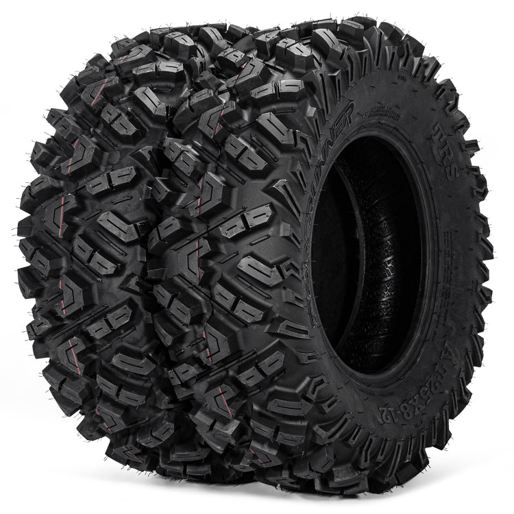 25×8-12 / 25×10-12 Universal 6ply Rubber ATV Tires