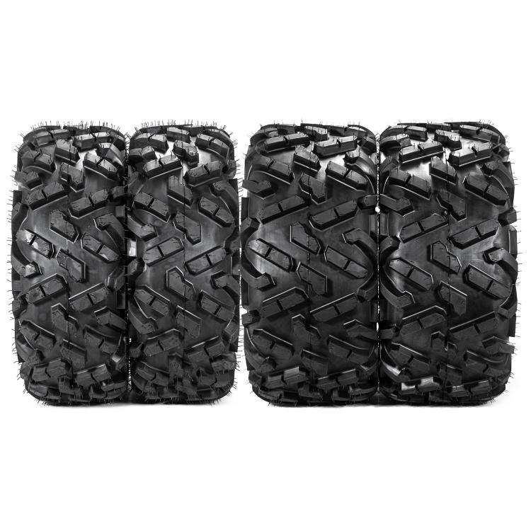 27X9-12 Front / 27X11-12 Rear Universal 6 Ply ATV UTV All-Terrain Tires