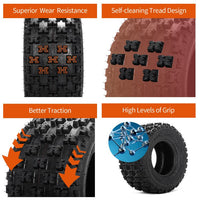 20x10-9 / 22x7-10 6 Ply ATV Tires All Terrain