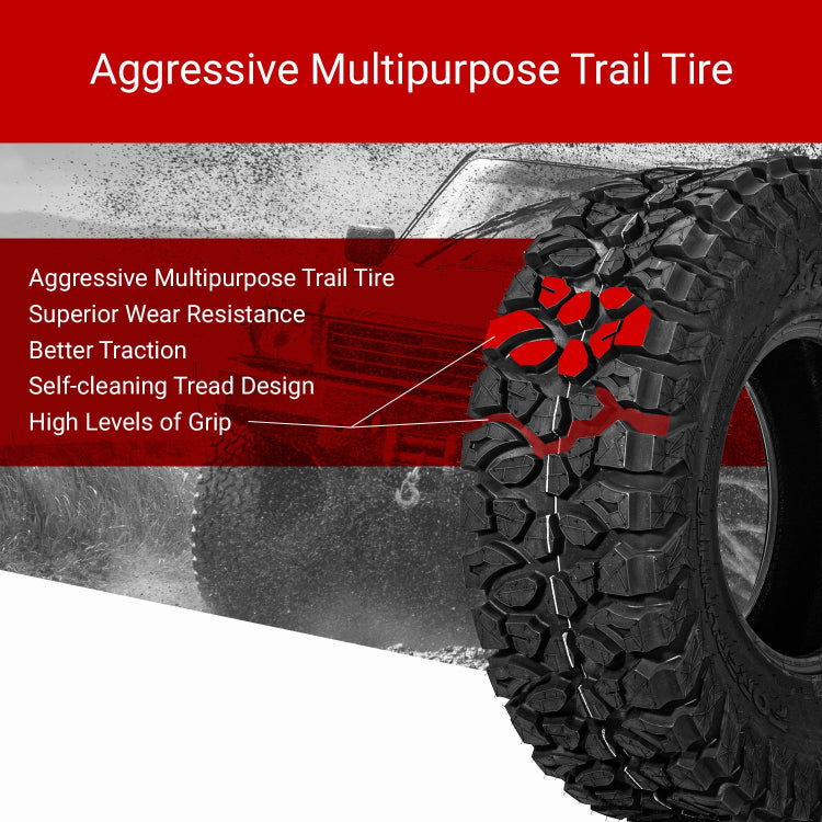 30x10-14 10-Ply X-TREKKER UTV All-Terrain Tires Non -Directional Tread
