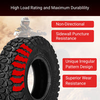 30x10-14 10-Ply X-TREKKER UTV All-Terrain Tires Non -Directional Tread