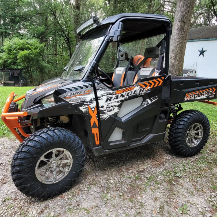 30X10-14 Universal 8 Ply ATV / UTV All-Terrain Mud Tires