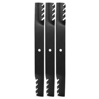 3 / 6PKS Lawn Mower Blades For Oregon / Ariens / Gravely / Exmark / Ferris / Hustler / Jacobsen / Scag / Toro