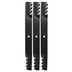 3 / 6PKS Lawn Mower Blades For Oregon / Ariens / Gravely / Exmark / Ferris / Hustler / Jacobsen / Scag / Toro