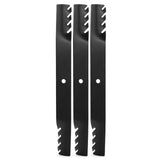 3 / 6PKS Lawn Mower Blades For Oregon / Ariens / Gravely / Exmark / Ferris / Hustler / Jacobsen / Scag / Toro