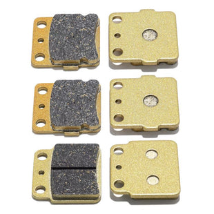 3 Set Front Rear Brake Pads for Suzuki Quadsport Z400 03-14 / Kawasaki KFX400 03-05 / Arctic Cat 400DVX 04-08