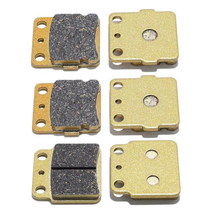 3 Set Front Rear Brake Pads for Suzuki Quadsport Z400 03-14 / Kawasaki KFX400 03-05 / Arctic Cat 400DVX 04-08