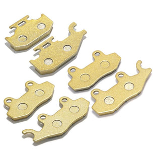 3 Set Front & Rear Brake Pads for Yamaha Raptor 700 YFM700 06-15 / Raptor 700R YFM700R 09-15 / Rhino 450 YXR450 06-09 / Rhino 660 YXF660 04-07