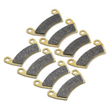4 Set Front Rear Brake Pads for Polaris ACE 750 900 16-18 / Brutus HD 13-14 / General 1000 16-24 / MRZR 21 / Pro XD 19-24 / Ranger 08-24