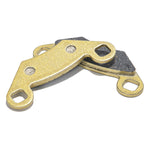 4 Set Front Rear Brake Pads for Polaris RZR 570 2012-2020 / RZR 800 2008-2014 / RZR S 800 2009-2014