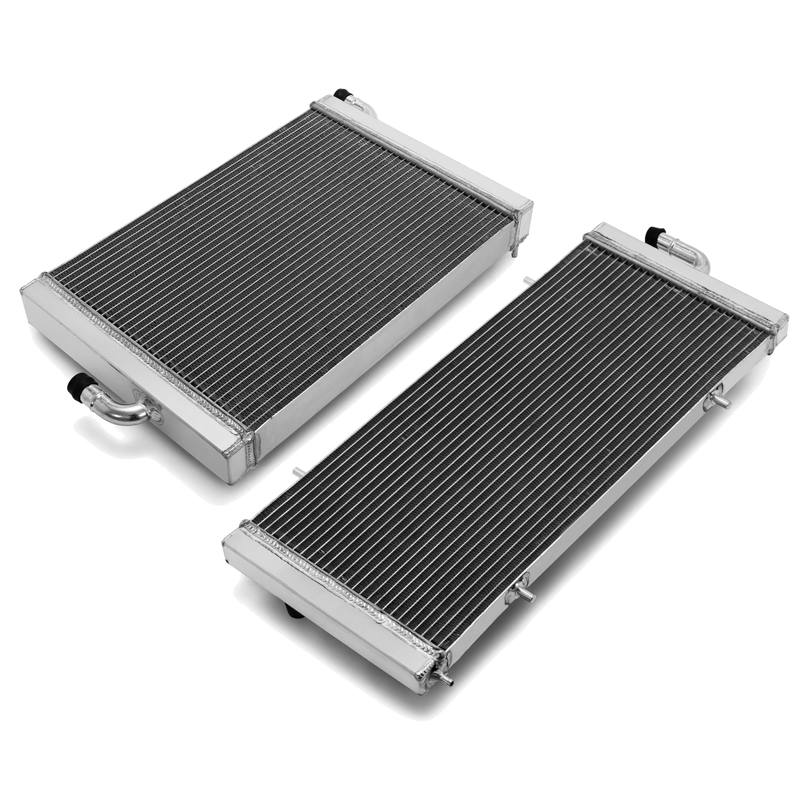 Aluminum Main / Auxiliary Radiator For Polaris RZR XP4 TURBO 2017-2021 ...