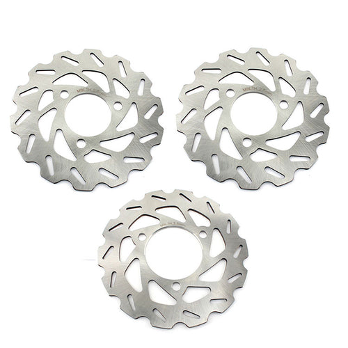 Front Rear Brake Disc Rotors / Pads For Honda TRX 450 R / TRX 450 ER 2004-2014