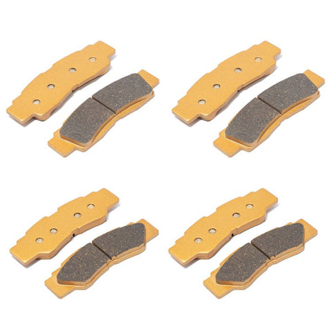 Front & Rear Brake Pads Yamaha Wolverine RMAX2 1000 RMAX4 1000 2021-2024 / YXZ 1000R YXZ 1000R SE 2016-2019 / YXZ 1000R SS 2017-2019 / YXZ 1000R SS SE 2017-2018