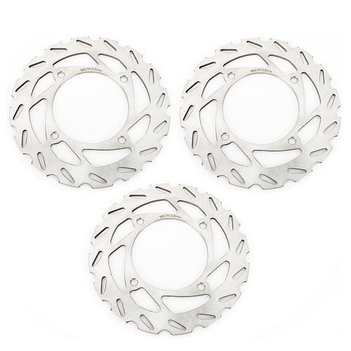 Front / Rear Brake Disc / Pads for Arctic Cat 366 4X4 Auto Utility 08-09 / 366 SE 10 / 400 2X4 Utility 98-04 / 400 4X4 Utility 00-08